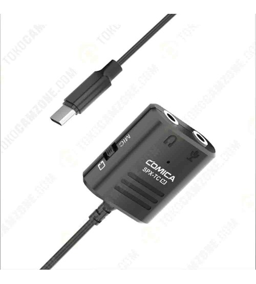 Comica CVM-SPX-TC (M) 3.5mm to USB TYPE-C Audio Cable Adapter